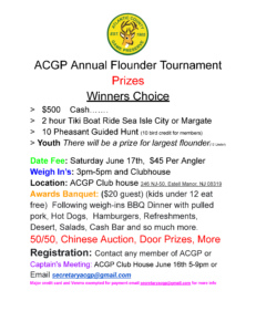 Info about tournament